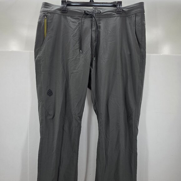 STIO Mens CFS Board Pants Gray Performance Outdoor Stretch UPF Recycled 38 x 32 - Picture 1 of 11